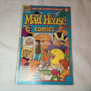 Mad House Issue #130 1st Appearance Pac-Man Pacman Archie Comics Group 1982 VTG